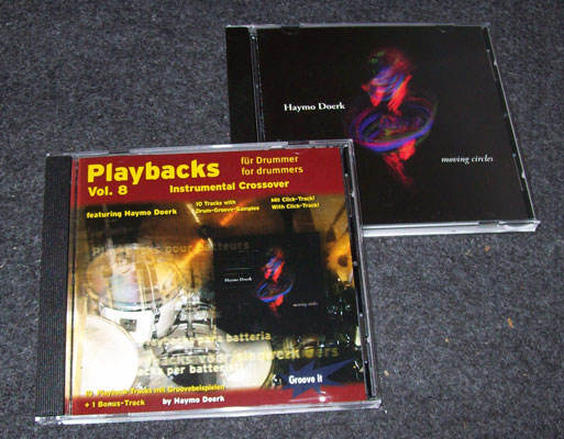 Bundle â€žPlaybacks fÃ¼r Drummer Vol.8â€œ & Haymo Doerk Album CD