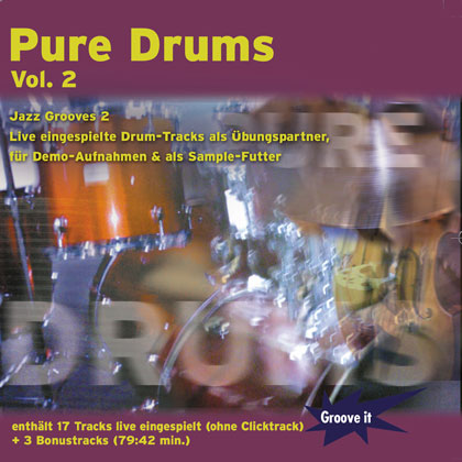 Pure Drums Vol. 2 - Jazz Grooves 2