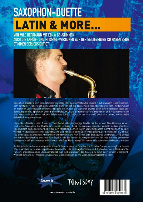 Saxophon-Duette - Latin & more...(inkl. CD)
