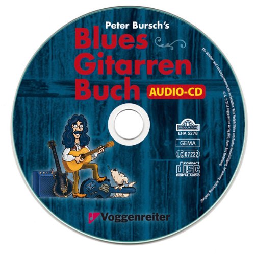 Peter Bursch's Blues-Gitarrenbuch (mit CD+DVD)