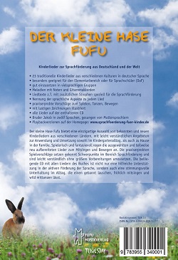 Der kleine Hase Fufu - Kinderlieder zur SprachfÃ¶rderung (mit CD)
