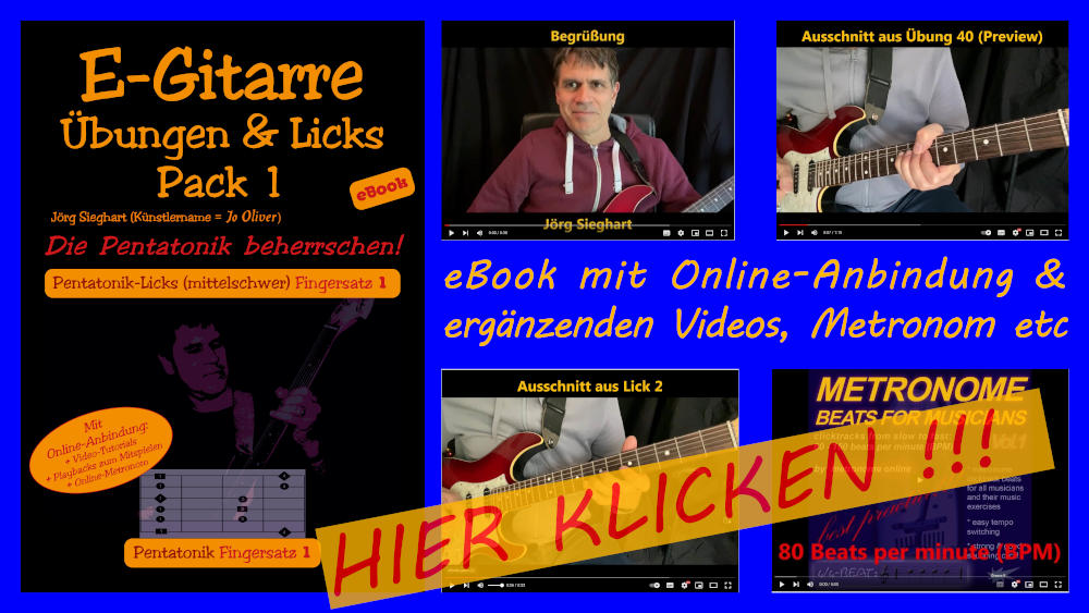 Banner zum eBook fuer E-Gitarre