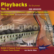 CD-Cover Playbacks für Drummer Vol.6 - odd Grooves - Drum Playalongs mit ungeraden Takten