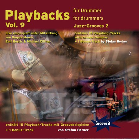 Jazz-Drum-Playalongs CD-Cover