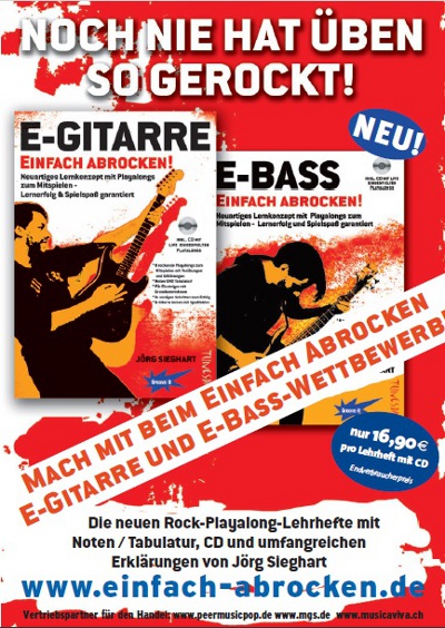 Wet6tbewerb Einfach Abrocken Gitarre & Bass